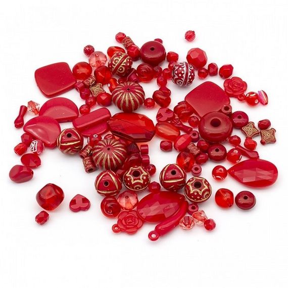 Декоративные бусинки для творчества Бомбей Dom Busin УТ100014229 в упаковке 86 шт