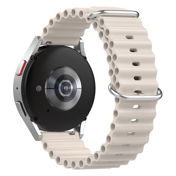 Ремінець Ocean Band для Smart Watch 22mm Бежевий / Antique White | Зображення 1