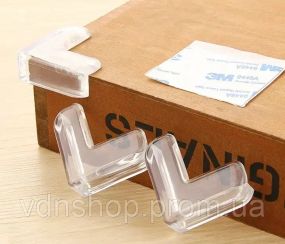 Защитные уголки BauTech для мебели силиконовые 4 шт