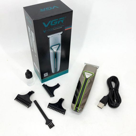 Професійна триммер бездротова для стрижки волосся VGR V-008 Pro, машинка для UL-600 стрижки голови | Зображення 2
