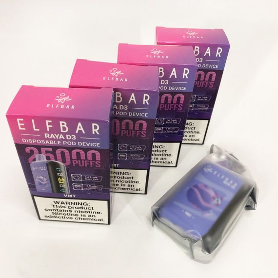 Elf Bar Raya D3 25000. Ягоди (Vimto) | Зображення 1