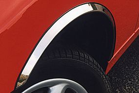 Накладки на арки (4 шт, нерж) 1 двері для Citroen Nemo 2008-2024 рр
