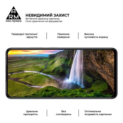 Стекло защитное Armorstandart Pro Infinix Smart 8 Black (ARM73226) | Зображення 3
