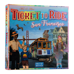 Настольная игра Ticket to Ride: San Francisco (Билет на поезд: Cан-Франциско)(английский)
