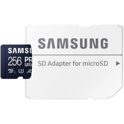 Карта памяти Samsung 256GB microSDXC class 10 UHS-I U3 V30 A2 Pro Ultimate (MB-MY256SA/WW) | Зображення 3