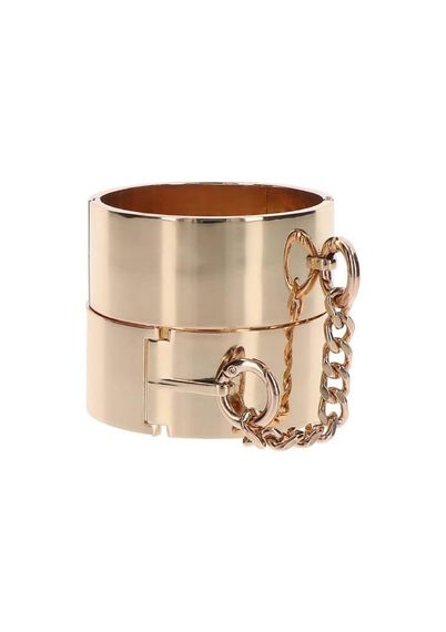 Наручники Slave Wrist Cuffs TABOOM, металеві, золотисті | Зображення 3
