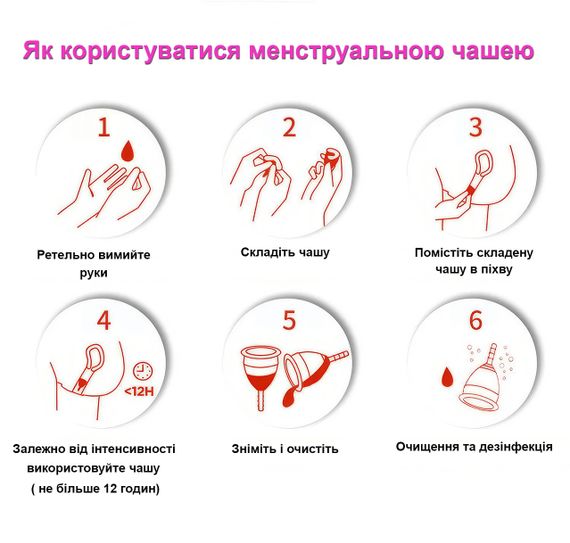 Менструальная чаша ANYTIME из медицинского силикона размер S | Зображення 2