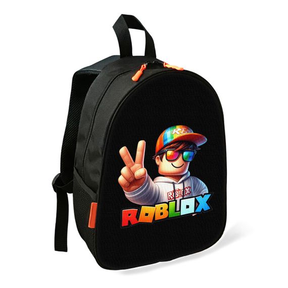 Рюкзак детский Roblox школьный/городской 34х27х13 см для мальчика (02532)