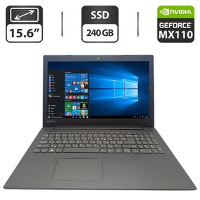 Ноутбук Lenovo IdeaPad 330-15IKB / 15.6" (1366x768) TN / Intel Pentium 4415U (2 (4) ядра по 2.3 GHz) / 4 GB DDR4 / 240 GB SSD / nVidia GeForce MX110, 2 GB GDDR5, 64-bit / WebCam б/у