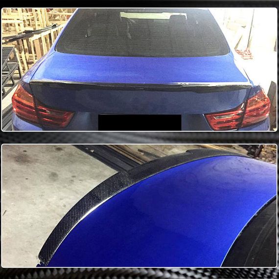 Спойлер V4 (для F32, Карбон) для BMW 4 серія F-32 2012-2020 рр | Зображення 2