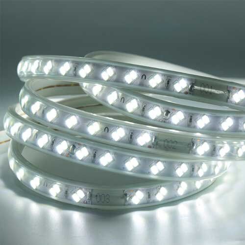 Світлодіодна LED стрічка PROLUM™ 220V; 5730\120; IP68; Series "S", Білий (5500-6000К) | Зображення 1
