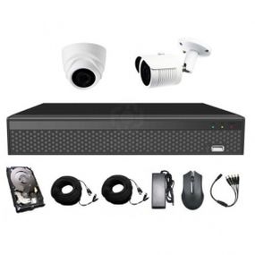 Комплект видеонаблюдения CoVi Security AHD-11WD 5MP MasterKit  HDD500