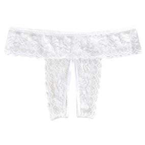 Еротичні труси (плюс-сайз) Babydoll 3XL/4XL Білий 9294-1