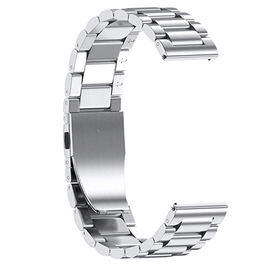 Металевий ремінець Primo для годинника Garmin Vivoactive 3 / Vivomove HR / Forerunner 245/645 - Silver | Зображення 1
