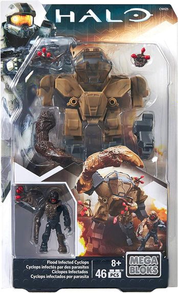Конструктор Хало Зараження Управління Циклоп, 46 дет, Halo, Flood Infected Cyclops, Mega Bloks 143520 | Зображення 1