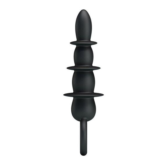 Анальний стимулятор BLACK PRETTY LOVE BI-014539 Sex Aura | Зображення 3