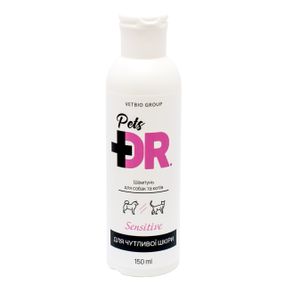 Шампунь для собак и котов с чувствительной кожей Dr.Pets Sensitive, 150 мл