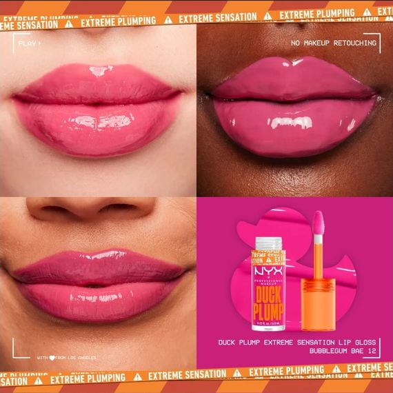 Блиск для губ NYX Duck Plump - DPLL12 Bubblegum Bae (6.8 ml) | Зображення 2