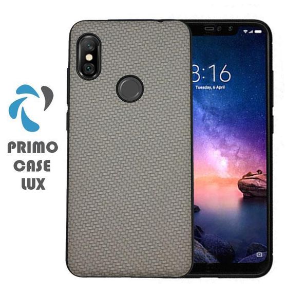 Чохол накладка Primo Case Lux для Xiaomi Redmi Note 6 Pro - Light Grey