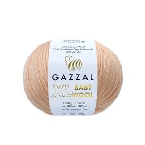 Gazzal BABY WOOL XL No 834 пряжа для в'язання Gazzal