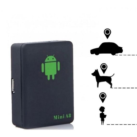 GSM трекер Tracker Mini A8 з прослуховуванням для дому / автомобіля ∙ Маячок - трекінг для відстеження дітей, собак | Зображення 4