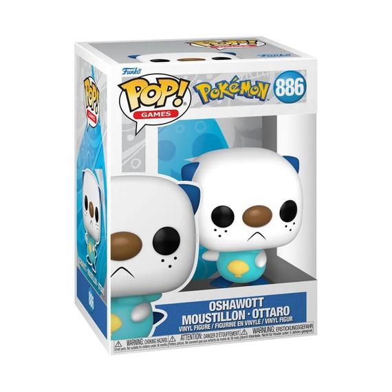 Фігурка Funko POP Games: Pokemon - Oshawott (5908305243243) | Зображення 1