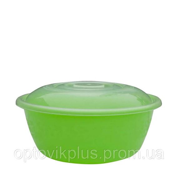 Миска пищевая 3 л с крышкой