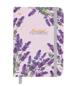 Блокнот 4Profi  "Beautiful flowers" lavender, 64 листа  формат А5 905331