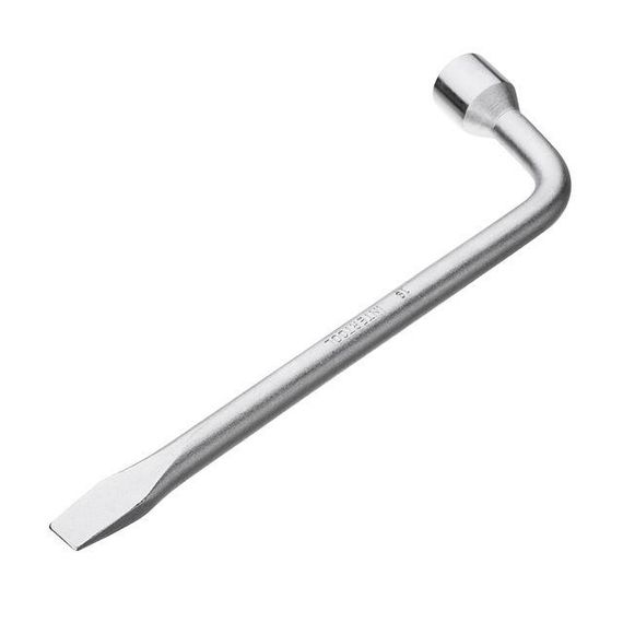 Ключ балонний L-подібний 19*350 мм INTERTOOL XT-4219 | Зображення 1