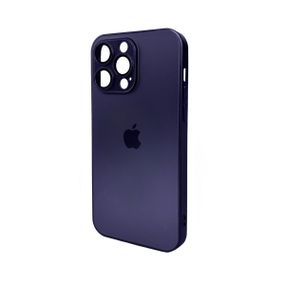 Чохол для смартфона AG Glass Matt Frame Color Logo for Apple iPhone 15 Pro Max Deep Purple