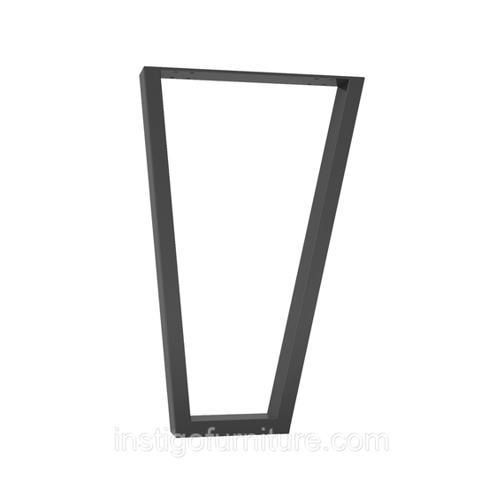 Опора ніжка для журнального столу з металу 280×60mm, H=450mm (профільна труба: 60x20mm) | Зображення 3