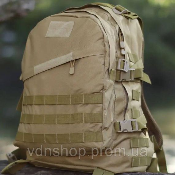 Військовий спецрюкзак, Рюкзак наплічний тактичний, Рюкзак військовий бойовий Якісний тактичний NJ-27 | Зображення 3