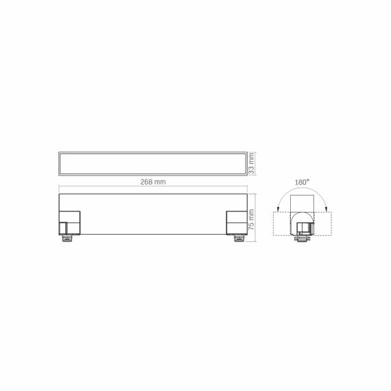 Світлодіодний світильник трековий VIDEX TR05 15W 4100K 220V чорний | Зображення 5