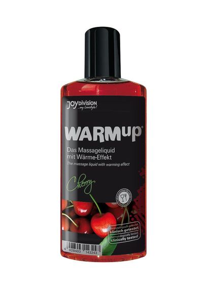 Масажна олія Warmup Cherry із зігрівальним ефектом, вишня, 150 мл