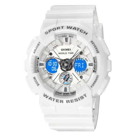 Skmei 2118WT White | Зображення 1