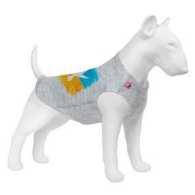Майка для собак WAUDOG Clothes малюнок "Прапор", M45, B 64-70 см, С 35-40 см