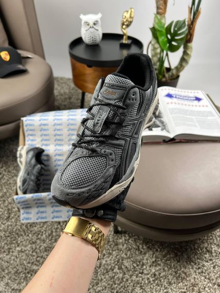 Чоловічі кросівки ASICS Gel-Nimbus 10.1 Grey Beige  весна / літо / осінь A4065 46 | Зображення 5