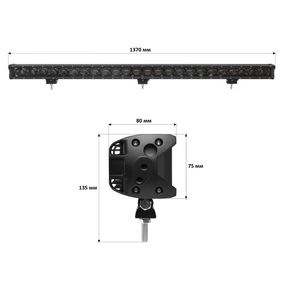 Світлодіодна фара-люстра StarLight 240watt 10-30 V IP68 (lsb-lens-240)