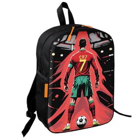 Рюкзак шкільний дитячий спортивний Кріштіану Роналду 36х27 см підлітковий для хлопчика футболіста (4077)