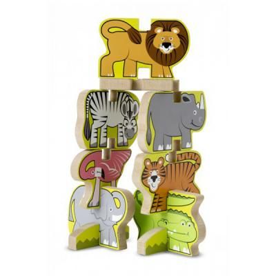 Розвиваюча іграшка Melissa&amp;Doug Деревянная головоломка-укладка Сафари (MD9024) | Зображення 3