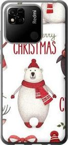 Чохол на Xiaomi Redmi 10A Merry Christmas із силікону FCh_024350