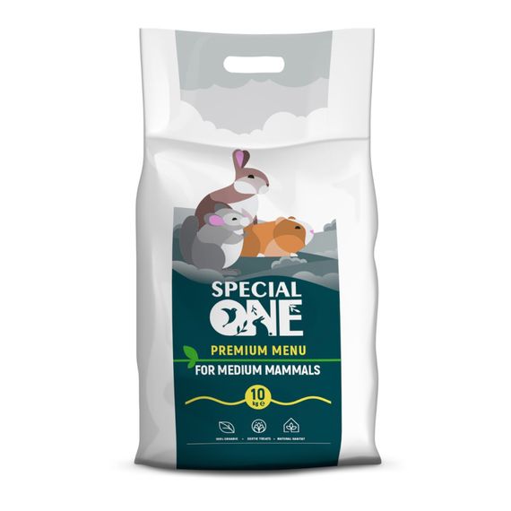 Повнораціонний корм TM Special One для декоратиних кроликів, шиншил та морських свинок 10 кг