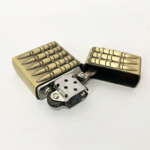 Зажигалка бензиновая в подарочной коробке 367-1, зажигалка подарок на день рождения, необычная зажигалка | Зображення 8