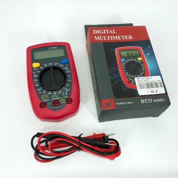 Цифровий Мультиметр 33 B DT DIGITAL струмові кліщі тестер, амперметр мультиметр, тестер напруги | Зображення 6