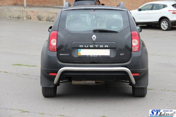 Задня дуга скоба (нерж.) для Dacia Duster 2008-2018 рр | Зображення 3