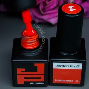 Гель-лак Jerden Proff №44 (гоночний червоний) 5 мл