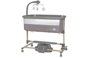 Ліжко гойдалка дитяче CRL-10304 "Bloom" Eos Grey CARRELLO