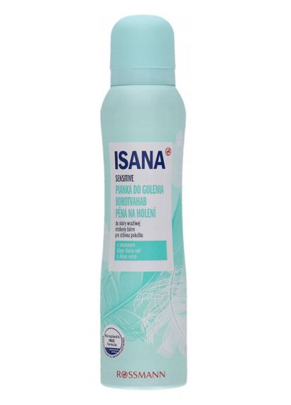 Пінка для гоління Isana Sensitive Aloe Vera 150 мл