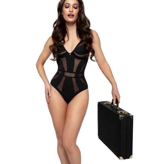 Набір для BDSM Bedroom Fantasies: Bondage Suitcase 13 Pcs - Cow Leather | Зображення 7