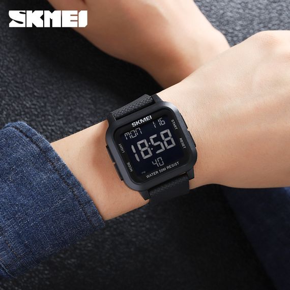 Чоловічий годинник Skmei 1894BKBK All Black | Зображення 2